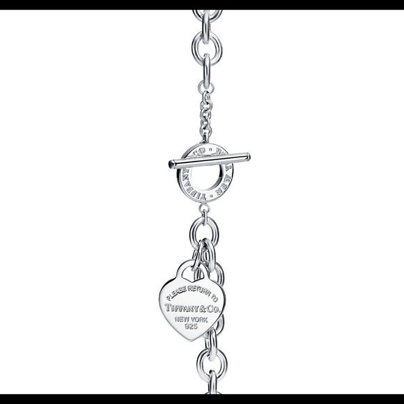 Tiffany & CO. Heart Tag Toggle Bracelet NWT & proof of purchase - Picture 5 of 11